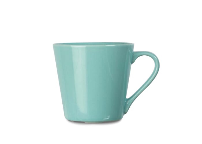 Mug 200 ml en grès à personnaliser Sagaform Brazil Bleu pastel